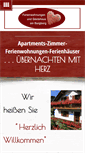 Mobile Screenshot of ferienwohnungen-am-burgberg.de